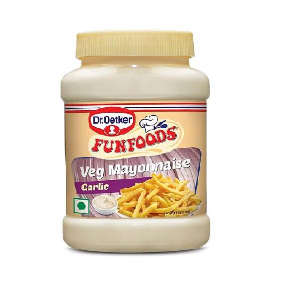 Funfoods Veg Mayonnaise - Garlic